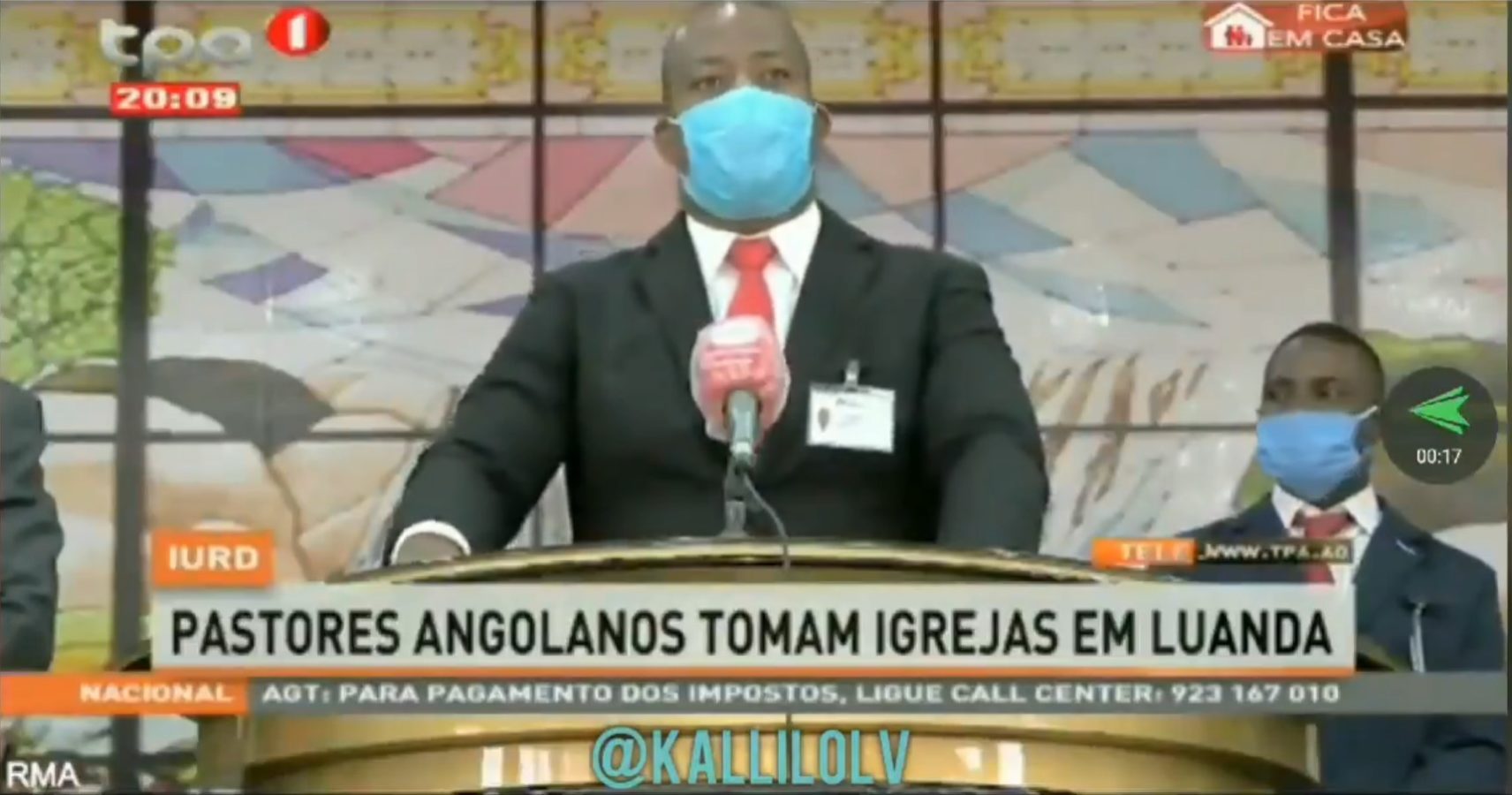 ASSISTA: Angola expulsa pastores da Igreja Universal do Reino de Deus; vídeo