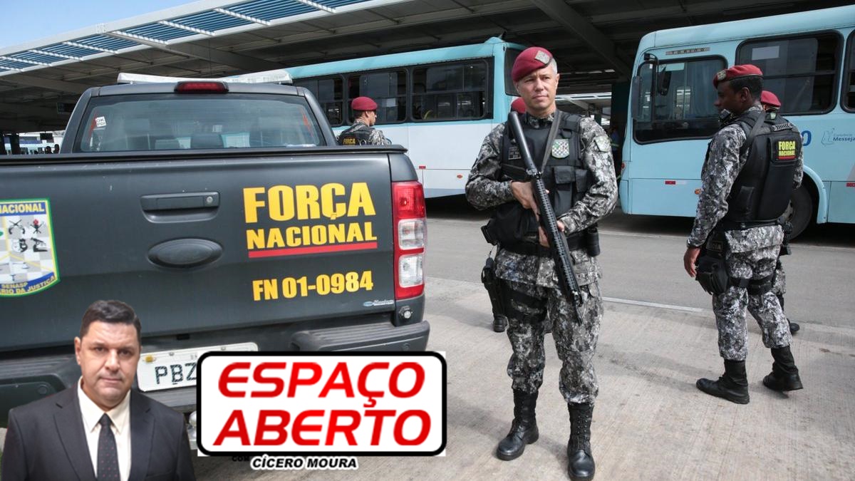 ESPAÇO ABERTO: Governo recebe ajuda da Força Nacional e gera desconfiança de PMs