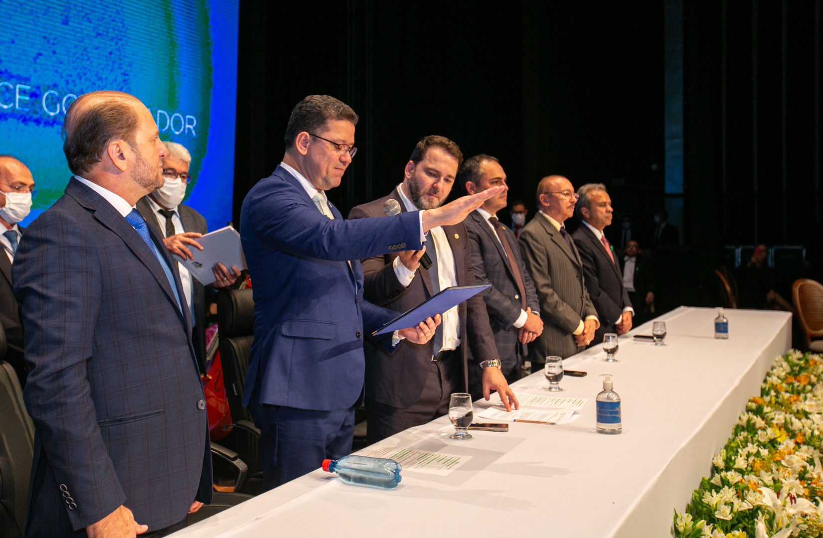 ASSEMBLEIA LEGISLATIVA: Marcos Rocha toma posse para o segundo mandato como governador