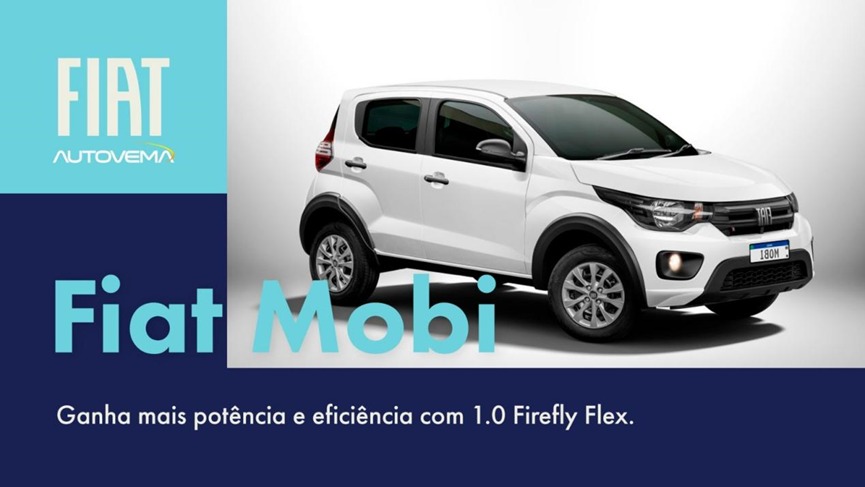 NOVIDADES: Fiat Mobi ganha mais potência e eficiência com 1.0 Firefly Flex