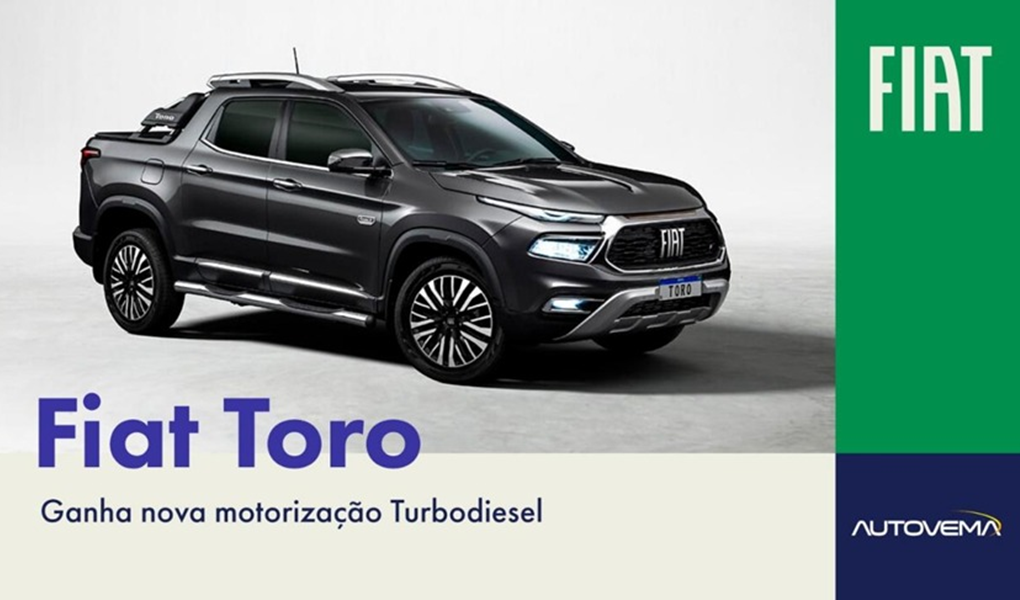 MAIS COMPLETA: Fiat Toro ganha nova motorização Turbodiesel