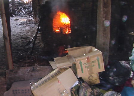 Dernac queima quase 200kg de cocaína pura em cerâmica de Porto Velho