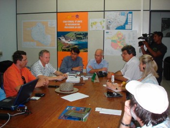 Técnicos do BID reúnem-se com governador para discutir hidrelétricas - Foto