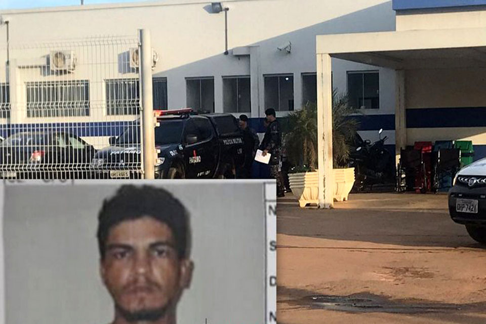 ARMADO: PM recaptura foragido de presídio de Ariquemes com arma de fogo