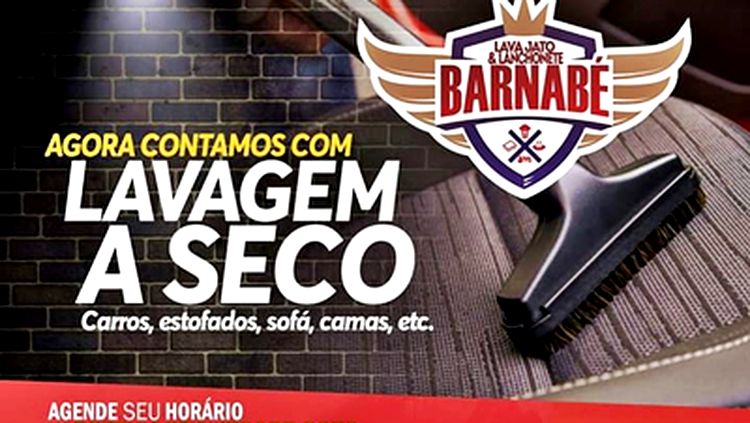 Lava jato e lanchonete Barnabé agora com lavagem a seco