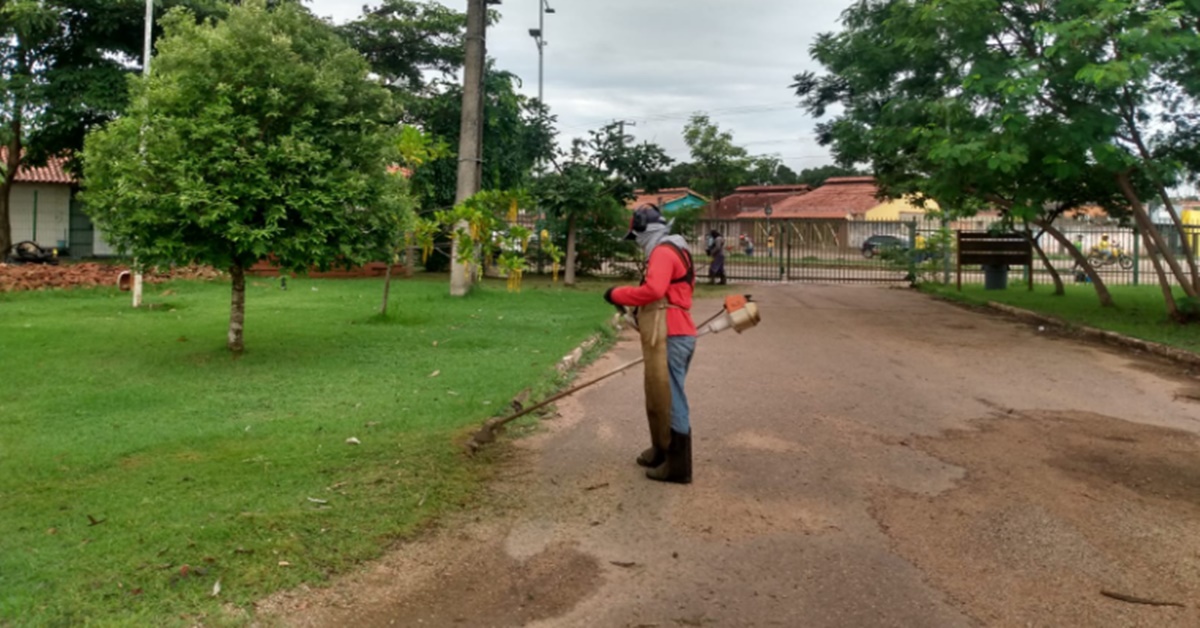 MUTIRÃO: Serviços de limpeza chegam ao Parque da Cidade e avenida Jorge Teixeira