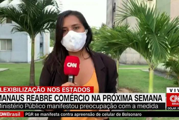 SUSTO: Repórter rondoniense da CNN passa mal e desmaia ao vivo