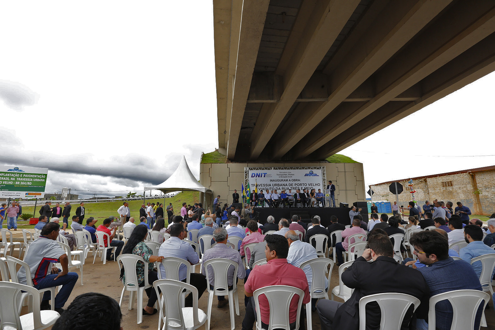 Maurão de Carvalho participa da inauguração da Travessia da Três e Meio, na capital