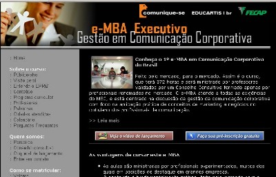 FARO firma parceria com Comunique-se e vai sediar o 1º e-MBA em Comunicação Corporativa do Brasil