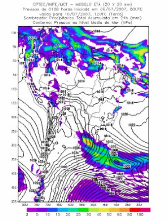 METEOROLOGIA - Modelos prevêem mudança do tempo em Rondônia na próxima semana