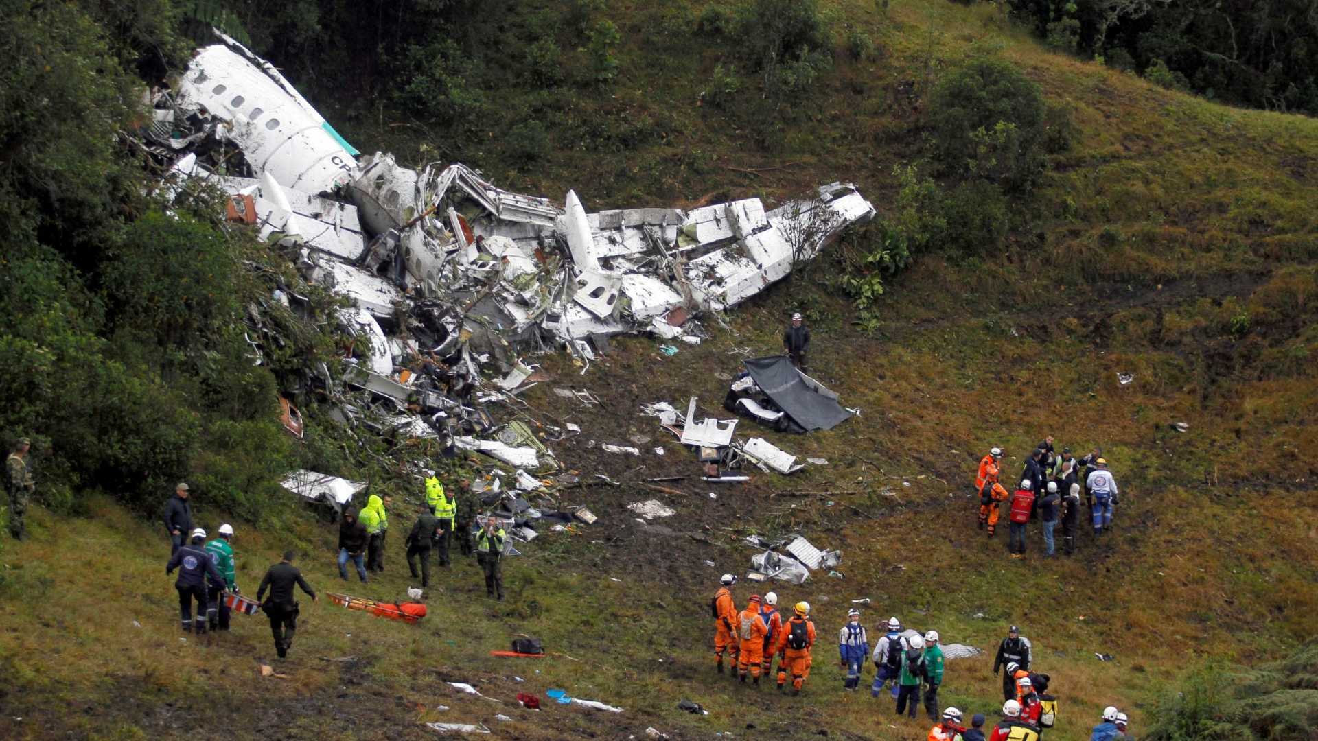 Colômbia divulga relatório final do acidente com o voo da Chapecoense