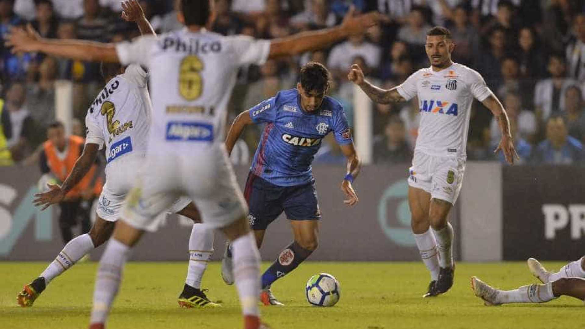 15ª RODADA: Flamengo cede empate ao Santos e pode perder liderança do Brasileiro