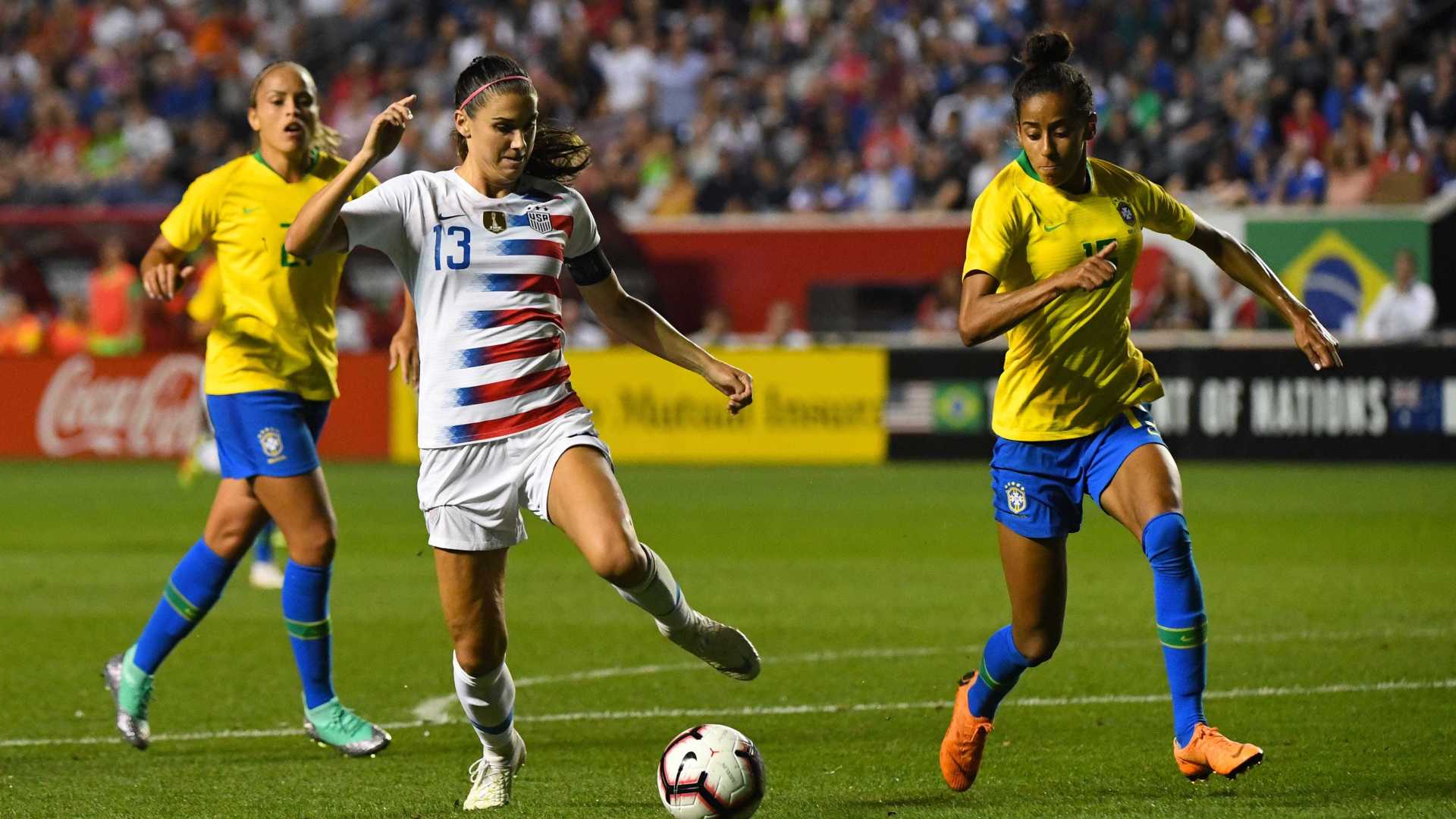 FUTEBOL: Seleção feminina é goleada e EUA conquistam Torneio das Nações