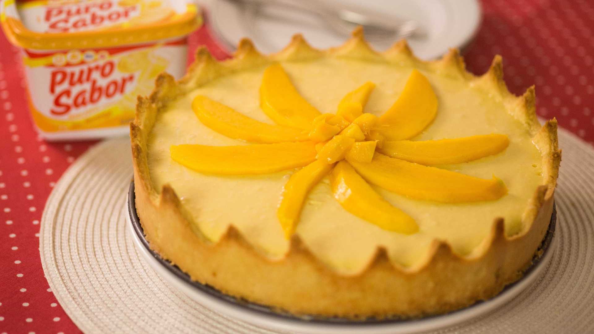 RECEITA: Torta de Manga é ideal para refrescar no verão; aprenda