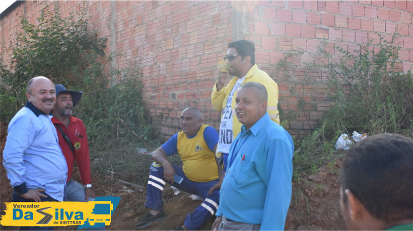 Vereador Da Silva Do Sinttrar (PSB) tem pedido atendido no Bairro Mariana