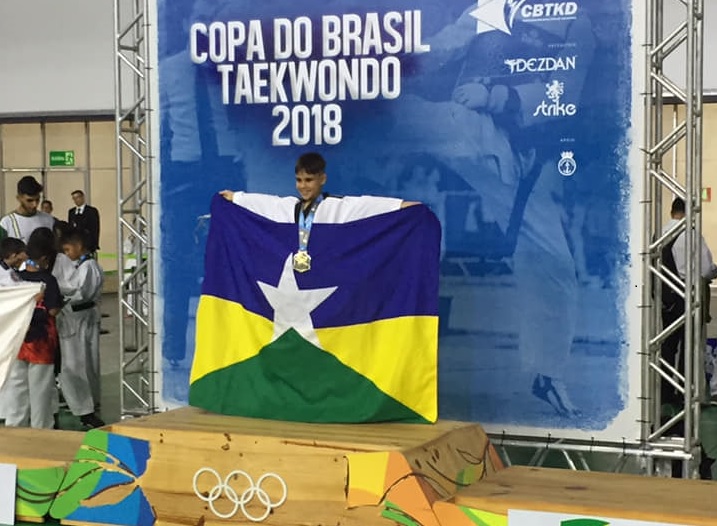 DRAGÃO DE OURO: Pedro Arthur e a delegação de Rondônia brilham na Copa do Brasil de TKD do Rio de Janeiro