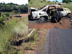 Roraima - Quatro feridos e bebê morto em acidente na Br 174