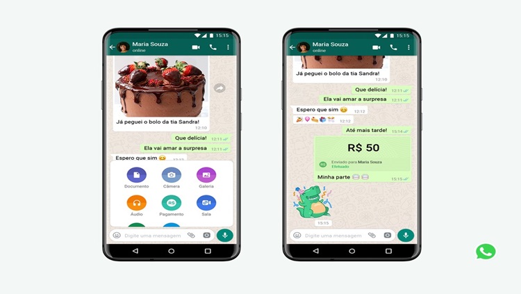 COMODIDADE: WhatsApp lança pagamentos no aplicativo para transferir dinheiro