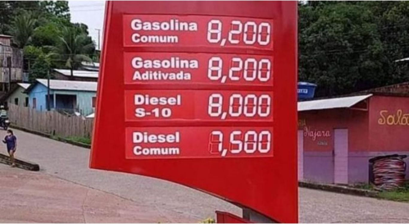 CUSTO DE VIDA: Acre tem a gasolina mais cara do país e em RO preços não são tão diferentes 