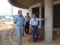 Presidente do TJ/RO vistoria obras do Fórum no interior