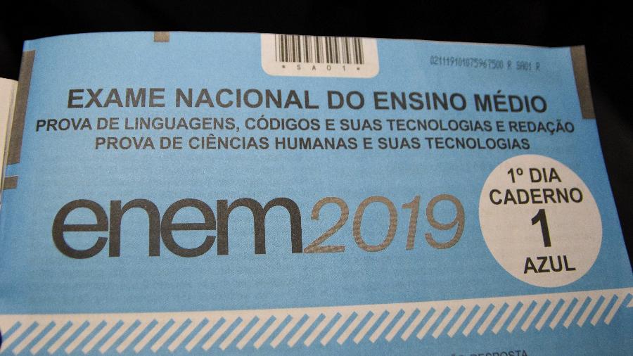 HUMANAS: Inep anuncia cancelamento de uma questão do Enem 2019