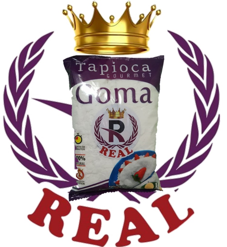 REAL GOMA: Gomas de tapioca macias e gostosas, da realeza para sua mesa