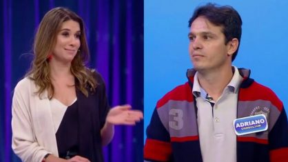 INTERESSE: Filha de Silvio Santos xaveca participante do ‘Roda a Roda’ ao vivo