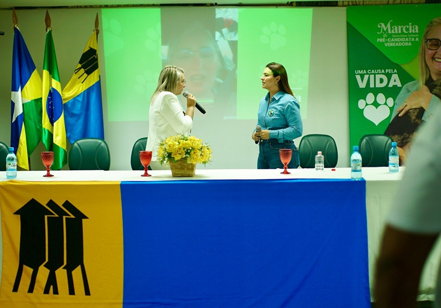 ELEIÇÕES 2024: Mariana Carvalho tem como compromisso cuidar dos animais caso seja eleita