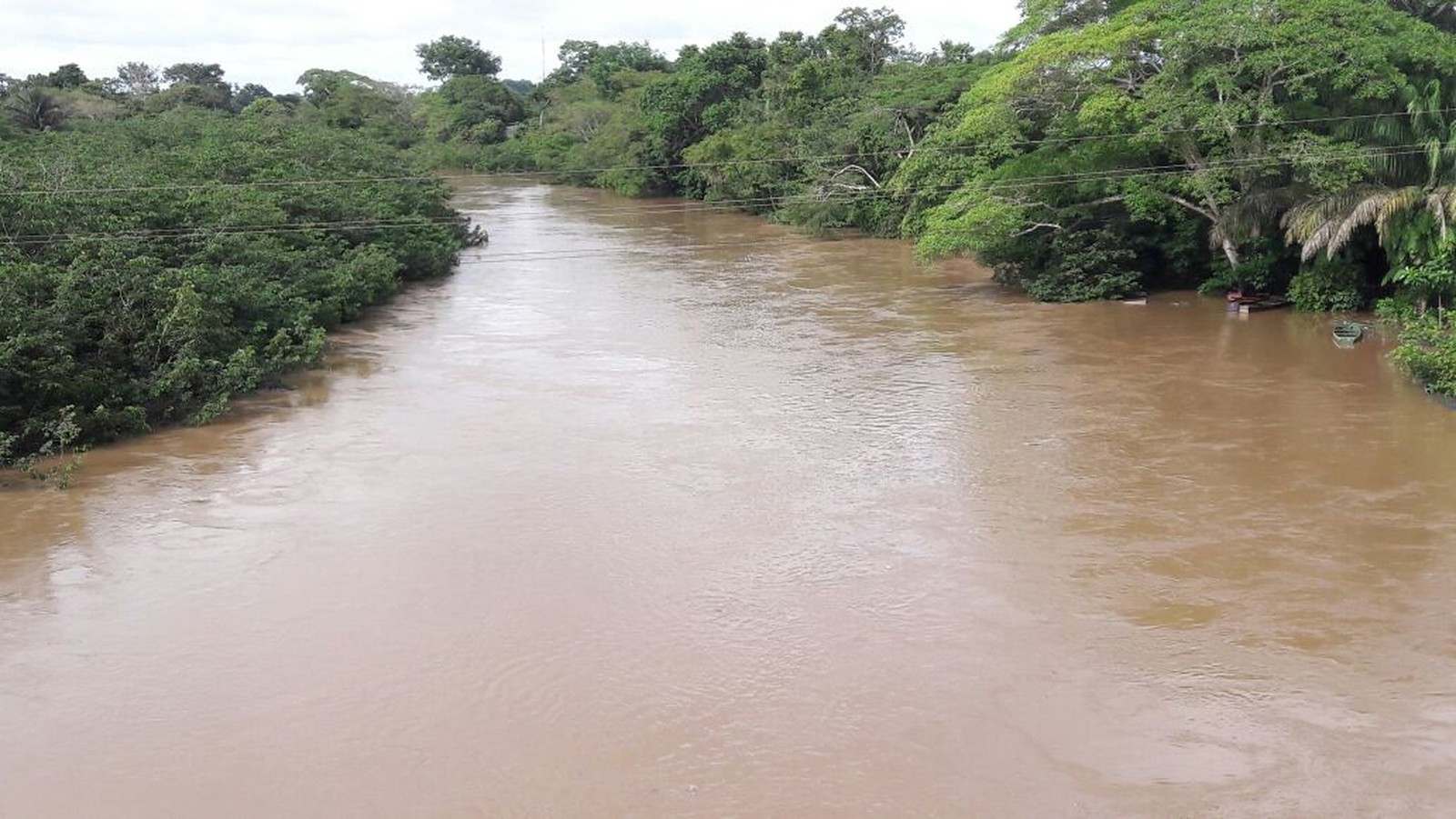 Rio Machado atinge 10 metros de profundidade, segundo medição da ANA