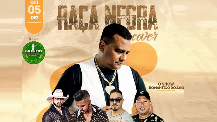 Confira os sorteados para curtir a banda 'Raça Negra - Cover'