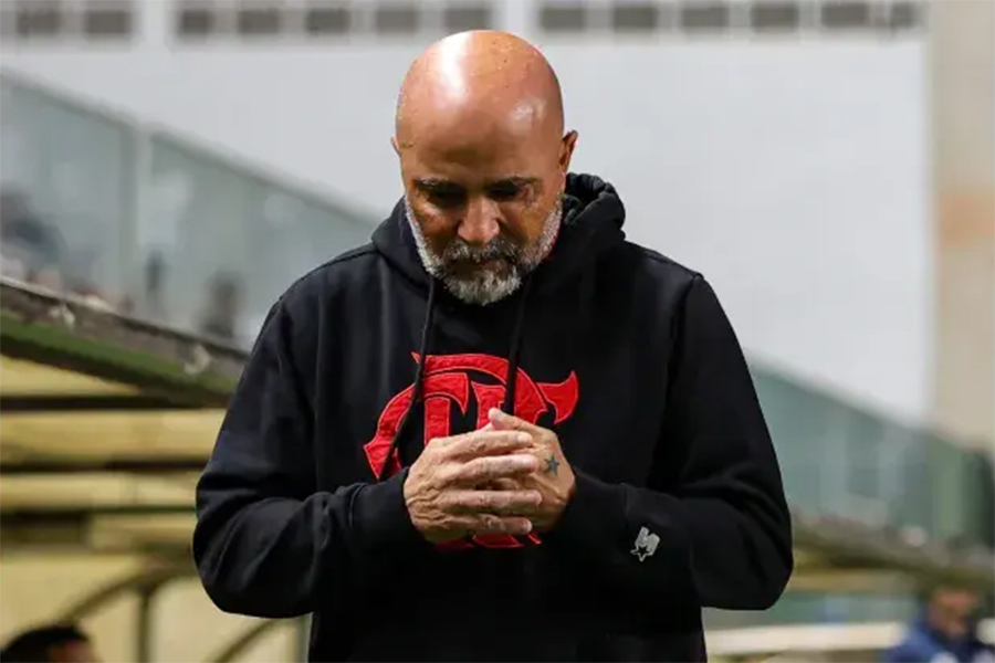 FLAMENGO: Após Pedro ser agredido, técnico Sampaoli pode estar com dias contados no clube