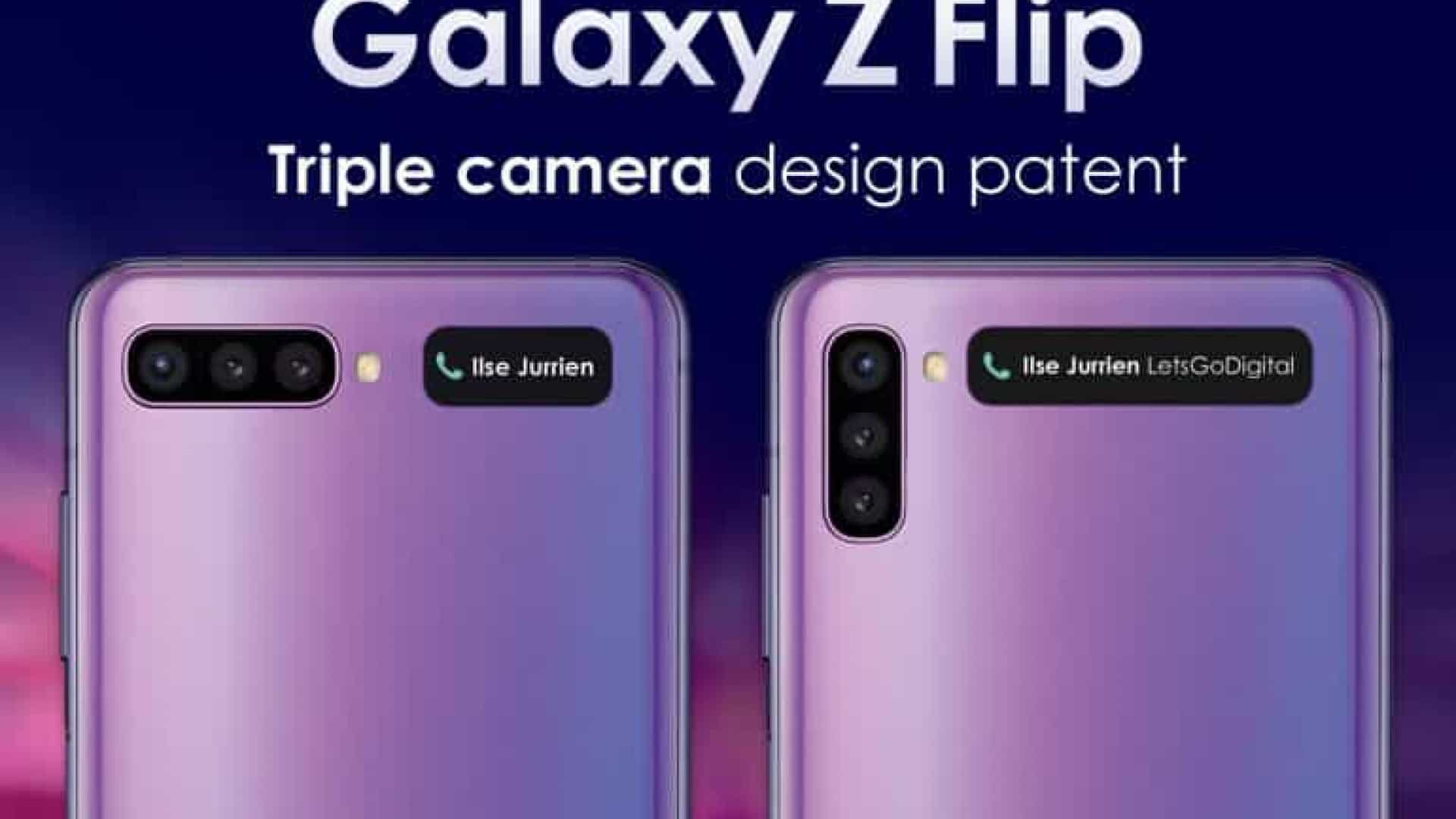 DOBRÁVEL: Novo smartphone da Samsung 'Galaxy Z Flip' terá câmera tripla