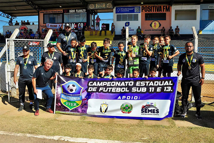 CATEGORIAS DE BASE: Sant German é Campeão do Rondoniense Sub-11