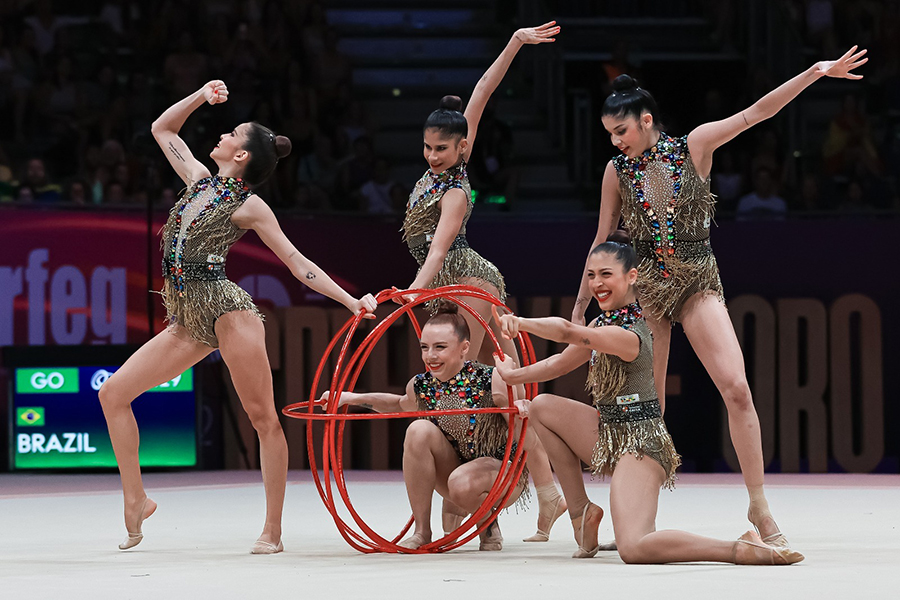 JOGOS INTERMUNICIPAIS DE RO: Seleção Brasileira de Ginástica Rítmica de Conjunto fará abertura do evento