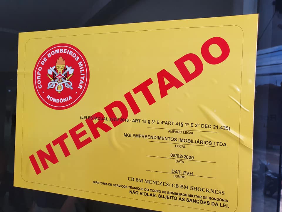 CONTINUA ABERTO: Corpo de Bombeiros interdita prédio da SEMUSA na capital