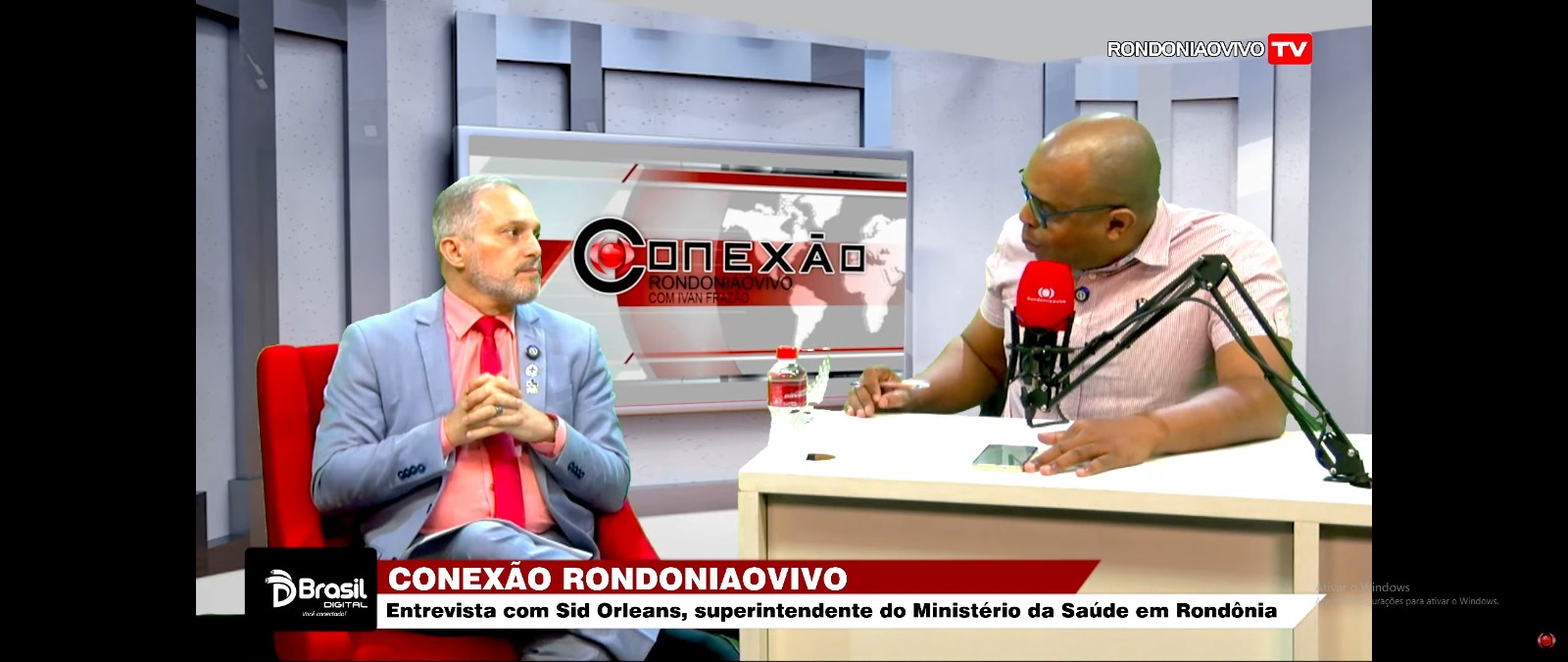 CONEXÃO RONDONIAOVIVO: Sup. do Min. da Saúde, Sid Orleans, fala das ações do Governo Federal em RO