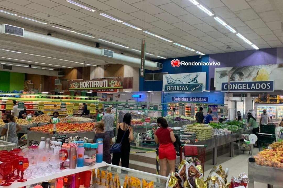 NÃO PRECISA AGLOMERAR: Supermercados funcionarão entre às 07h e 20h neste fim de semana na capital 