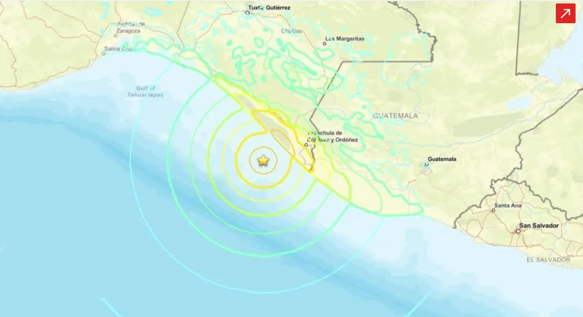 TREMOR: TTerremoto de magnitude 7,3 atinge México, Guatemala e alerta de tsunami