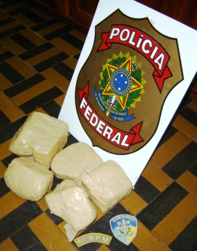 Polícia prende seis quilos de cocaína na fronteira com a Bolívia