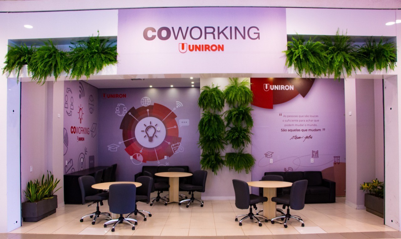 NOVIDADE: Uniron disponibiliza Espaço Coworking no Porto Velho Shopping