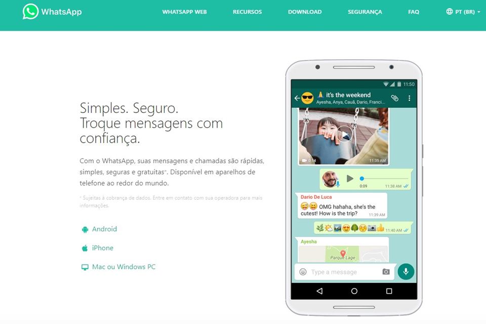 NOVIDADE: Transferência de dinheiro via WhatsApp chegará ao Brasil este ano