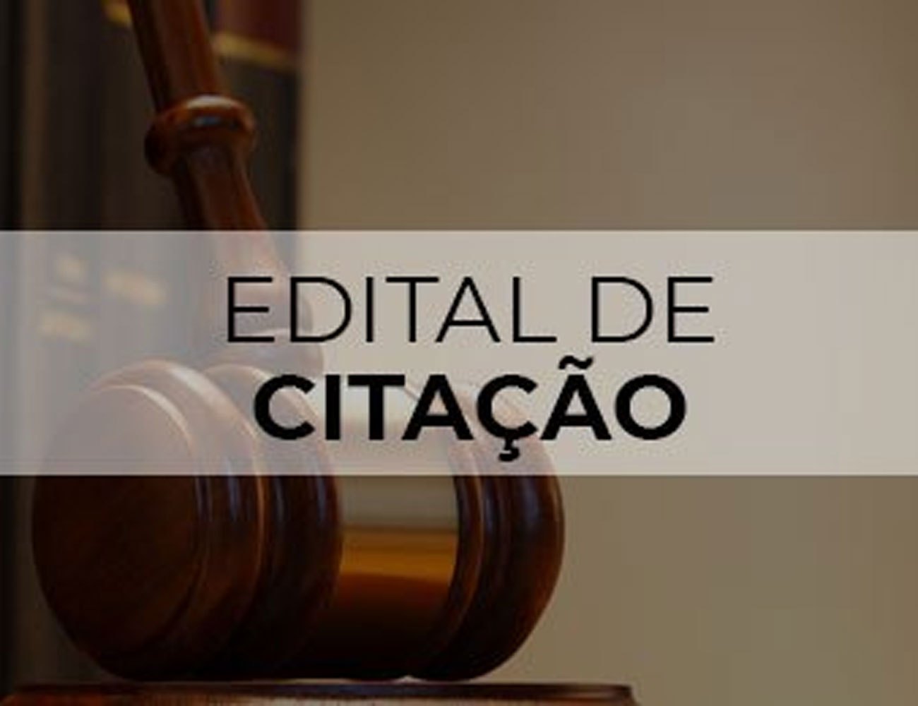 Edital de Citação