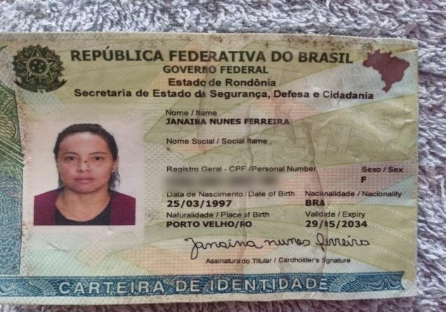 É SUA?:  Identidade perdida é encontrada no bairro São Francisco em PVH