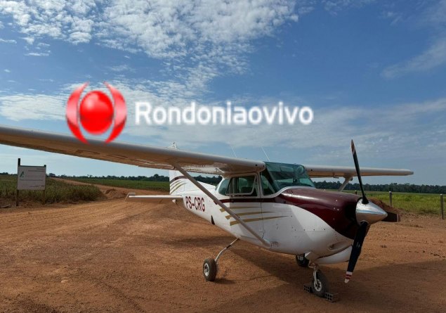 QUADRILHA ARMADA: Avião de ex-deputado estadual é roubado em Rondônia