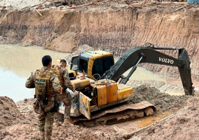 OPERAÇÕES ILEGAIS: Maquinários terão rastreamento de fábrica para localização em garimpo ilegal