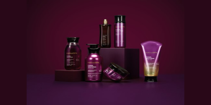 FRAGRÂNCIA DO DESEJO: Boticário lança Nativa SPA Rosas Secretas com rosa turca e neurociência