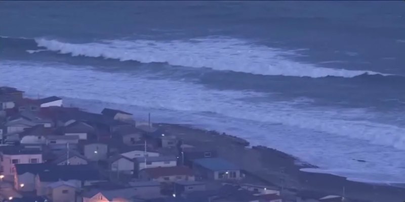 DESASTRE NATURAL: Terremoto de magnitude 7,5 atinge Japão e gera alerta de tsunami