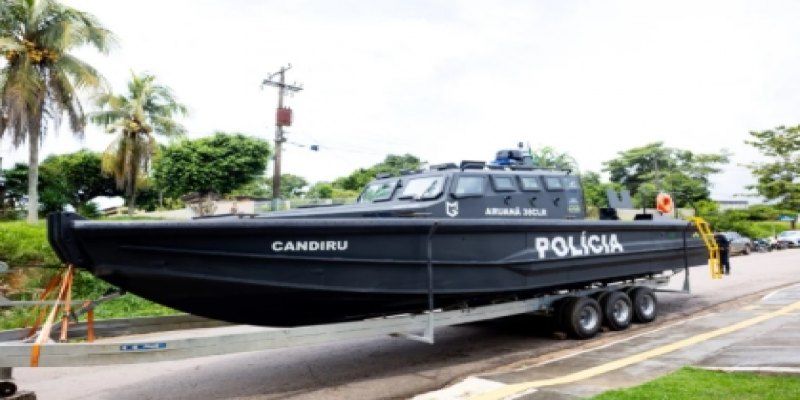 OPERAÇÕES ESTRATÉGICAS:  Rondônia adquire lancha blindada com recursos do governo federal para combate ao crime 