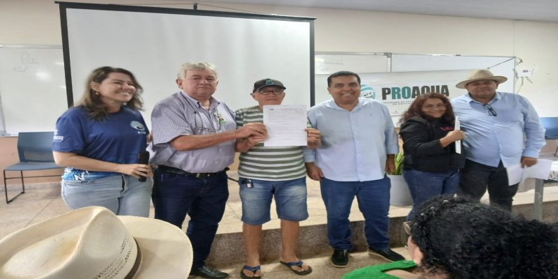 ECONOMIA RURAL: Candeias do Jamari avança com entrega das primeiras licenças para piscicultores