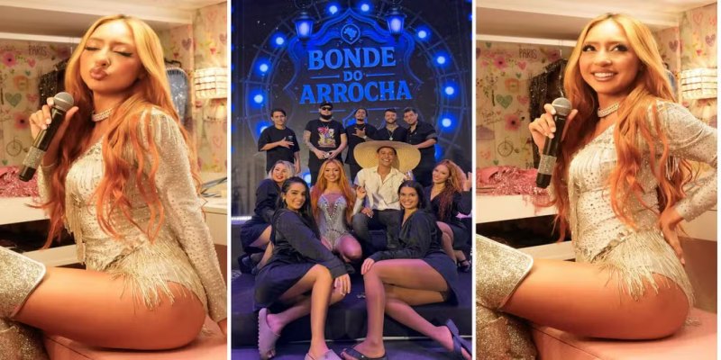 SHOW EM GUAJARÁ: Ruivinha de Marte é nova vocalista do Bonde do Arrocha